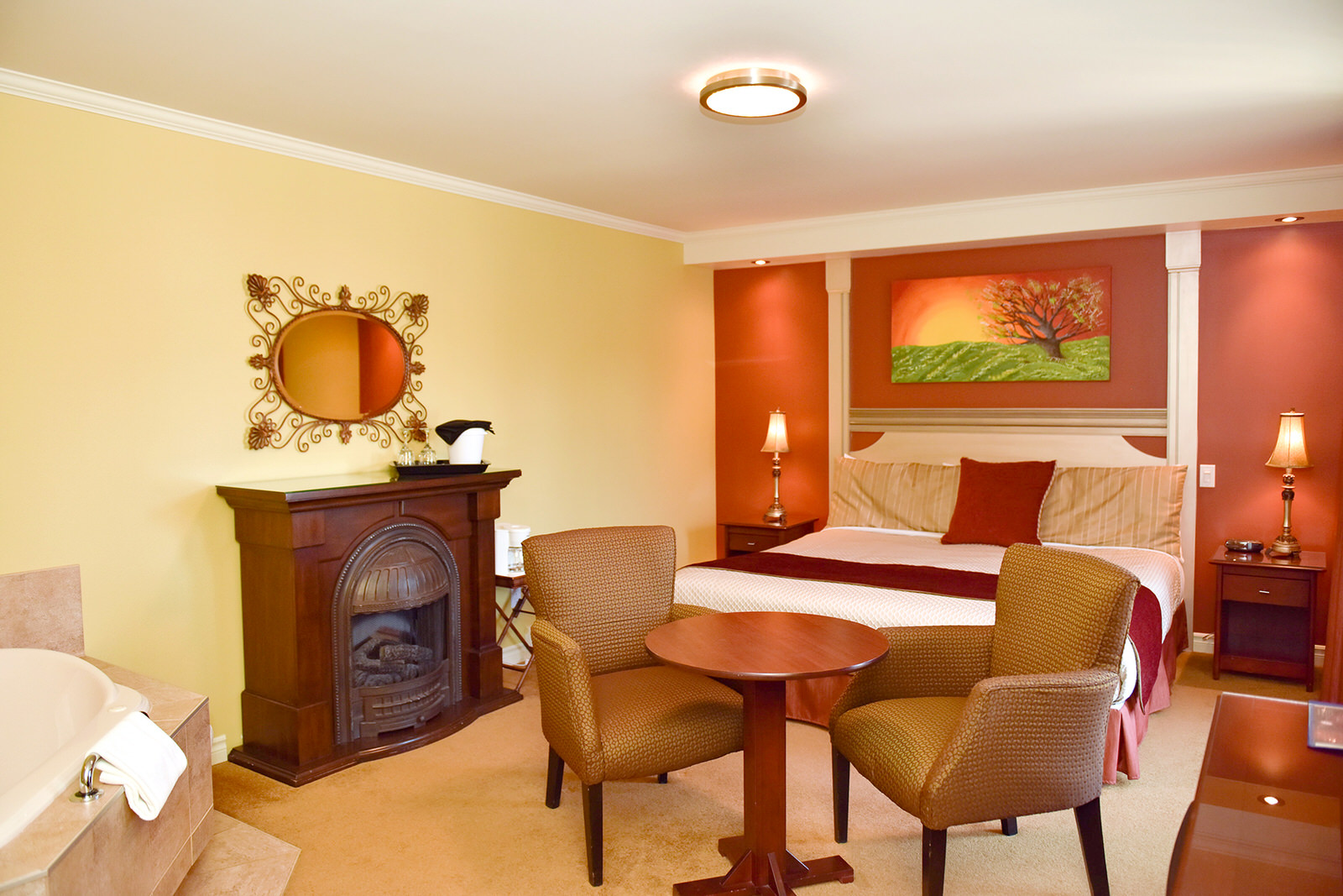 Chambre Versailles King hôtel château Fraser